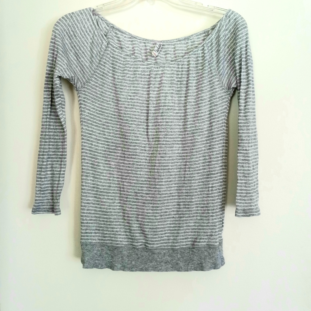 Old Navy striped boat neck top XS